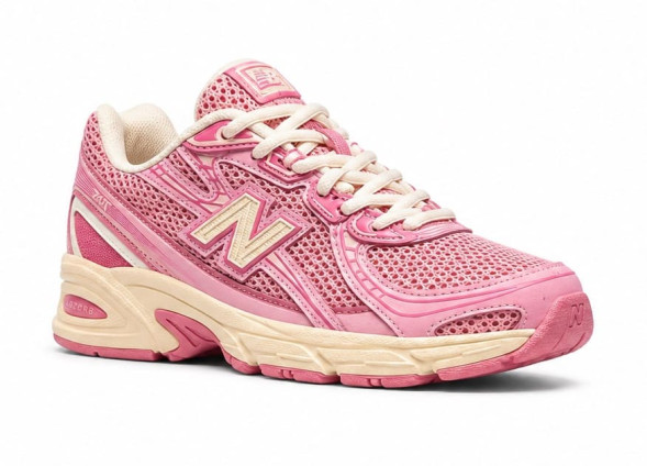 Женские кроссовки New Balance 740 Pink/White