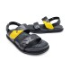 Унисекс сандалии Fendi Sandals Black/Yellow