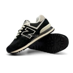 New Balance 574 WMNS Black Suede