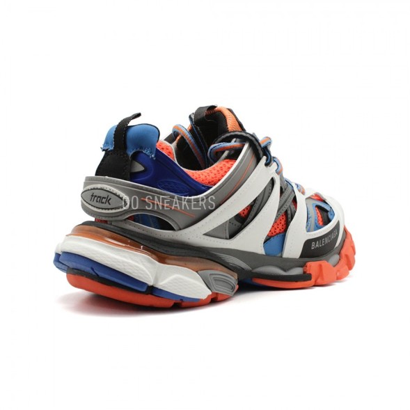 Женские кроссовки Balensiaga Track Trainer Blue-Grey-Orange