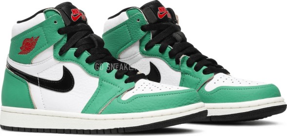 Женские кроссовки Nike Wmns Air Jordan 1 Retro High OG &amp;#039;Lucky Green&amp;#039;