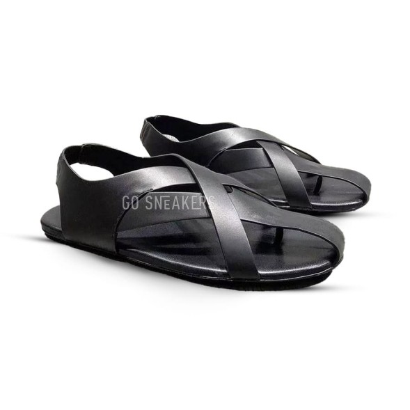 Женские сандалии The Row Sandals Leather Black 