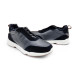 Мужские зимние кроссовки Loro Piana Man Winter Sneakers Leather Suede Black
