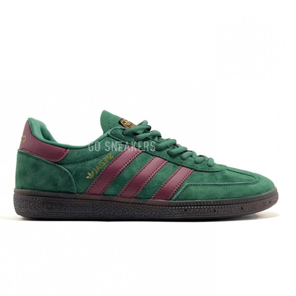 Мужские кеды End. х Adidas Handball Spezial Collegiate Green Burgundy