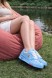 Женские кроссовки Louis Vuitton 2021s LV Trainer Limited Blue
