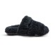 Женские сандалии Hermes Flip-flops Wool Black