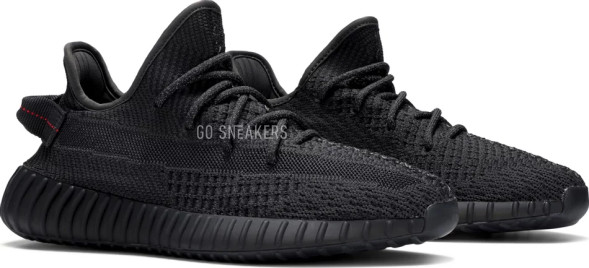 Унисекс кроссовки Adidas Yeezy Boost 350 V2 &amp;#039;Black Non-Reflective&amp;#039;