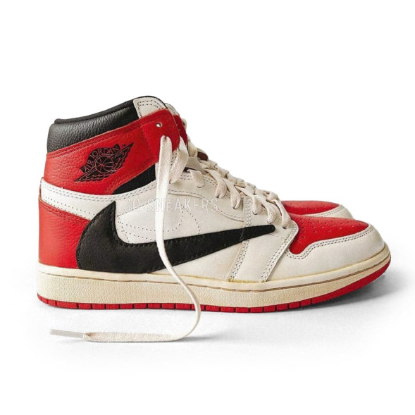 Унисекс кроссовки Travis Scott x Air Jordan 1 “University Red”