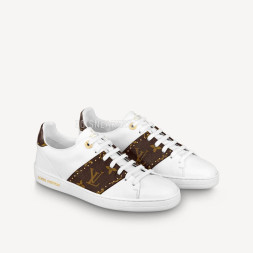 Кеды Louis Vuitton Frontrow White/Brown