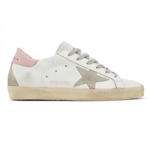 Женские кеды Golden Goose Super-Star Wmns White Pink