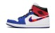 Унисекс кроссовки Nike Air Jordan 1 Mid Multi-Color Swoosh