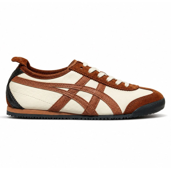 Женские кроссовки Onitsuka Tiger Mexico 66 Beige/Brown