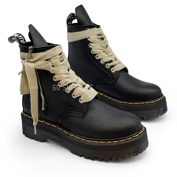 Мужские ботинки Dr. Martens 1460 x Rick Owens &amp;quot;Black&amp;quot;