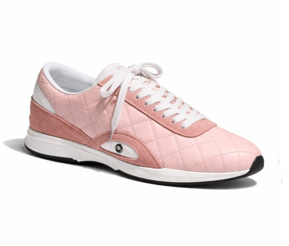 Женские кроссовки Chanel Сage Sneakers Coral