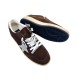 Женские кеды Golden Goose Ball Star Brown Suede with Silver Glitter Star