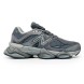 Зимние унисекс кроссовки New Balance 9060 Winter Suede Chocolate/Dark Grey