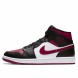 Унисекс кроссовки Nike Air Jordan 1 Mid Bred Toe