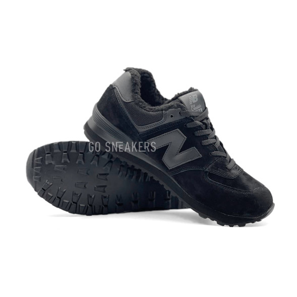 Унисекс кроссовки New Balance 574 Triple Black
