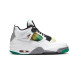 Унисекс кроссовки Nike Air Jordan 4 Retro Lucid Green Rasta