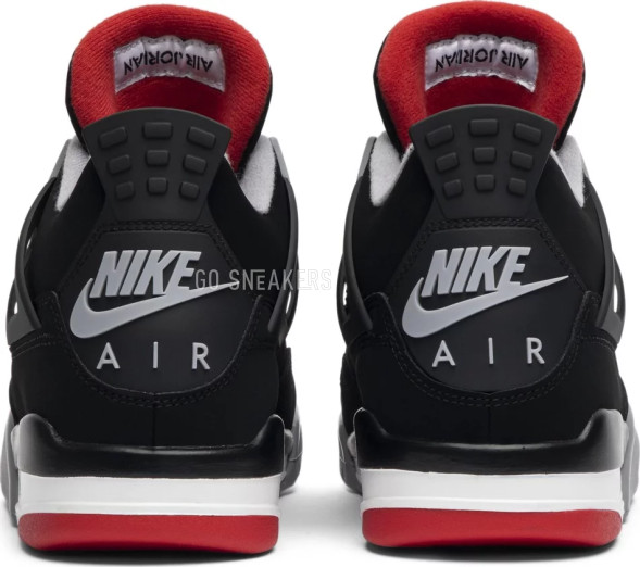 Унисекс кроссовки Nike Air Jordan 4 Retro OG &amp;#039;Bred&amp;#039; 2019