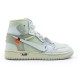 Унисекс кроссовки Nike Air Jordan 1 Mid Off Unisex White