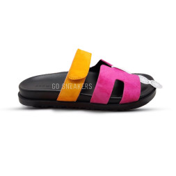 Hermes Flip-flops Chypre Unisex Rose/Orange