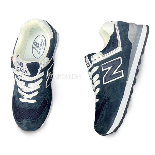 Женские кроссовки New Balance 574 Suede WMNS Navy