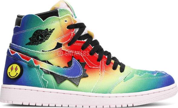 Унисекс кроссовки Nike J. Balvin x Air Jordan 1 Retro OG High &amp;#039;Colores Y Vibras&amp;#039;