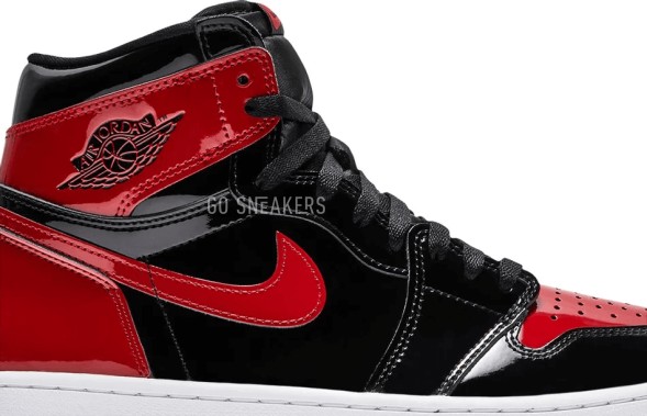 Унисекс кроссовки Nike Air Jordan 1 Retro High OG &amp;#039;Patent Bred&amp;#039;