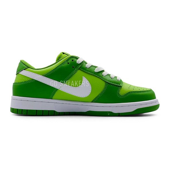 Унисекс кроссовки Nike Dunk Low GS Green White