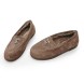 Женские зимние слипоны Chanel Winter Slipon Chocolate