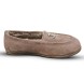 Женские зимние слипоны Chanel Winter Slipon Chocolate