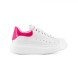 Женские кроссовки Alexander McQueen Luxe Fuchsia Patent
