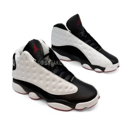 Nike Air Jordan 13 Retro TD Playoff Leather White/Black