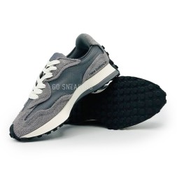 New Balance 327 Suede Dark Grey Black