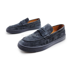 Brunello Cucinelli Grey Suede