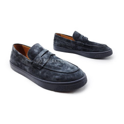 Brunello Cucinelli Grey Suede