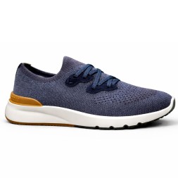 Brunello Cucinelli Textile Run Navy