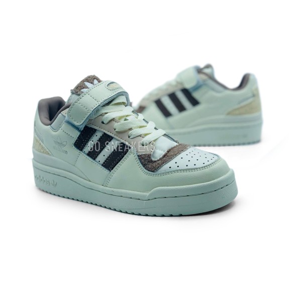 Женские кроссовки Adidas Forum Low Fleece White Beige