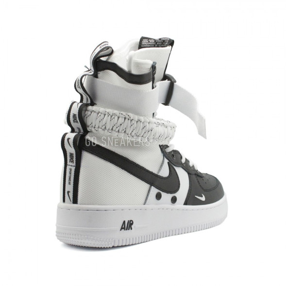 Мужские кроссовки Nike SF AF1 Special Field Air Force 1 Black White