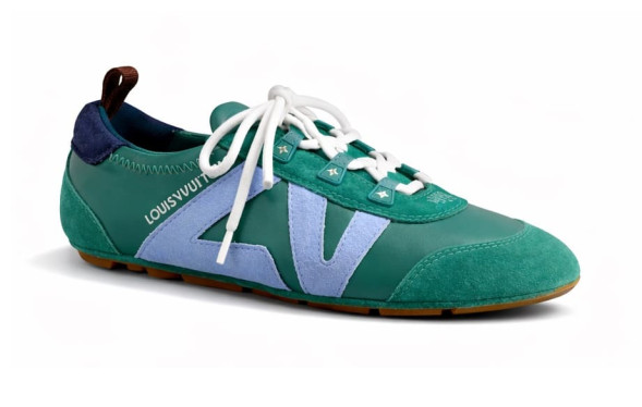 Женские кеды Louis Vuitton Sneakerina German Army Green